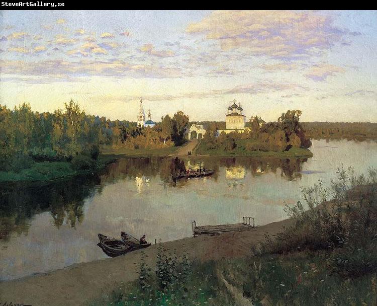 Isaac Levitan Evening bells,